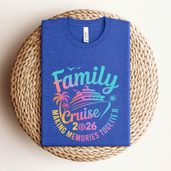 Family Cruise 2026 Shirt – Matching Vacation Tees
