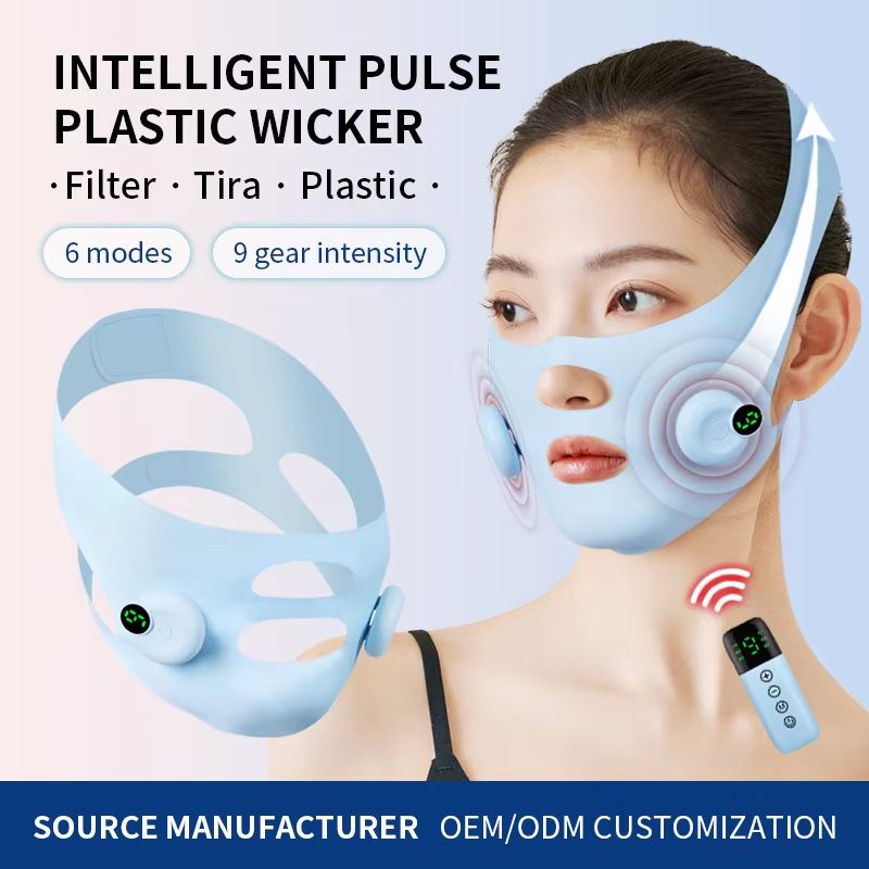 Smart Pulse EMS Microcurrent Face Shaping Beauty Device for Skin Tightening and Anti-Wrinkle Care