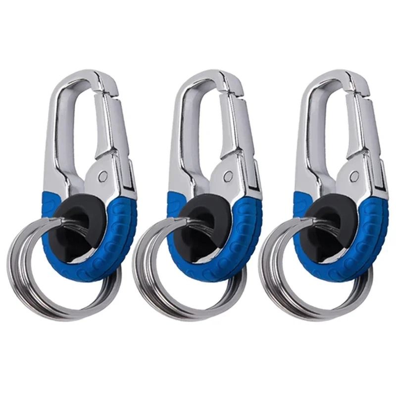 Stainless Steel Heavy Duty Mens Keychain Carabiner