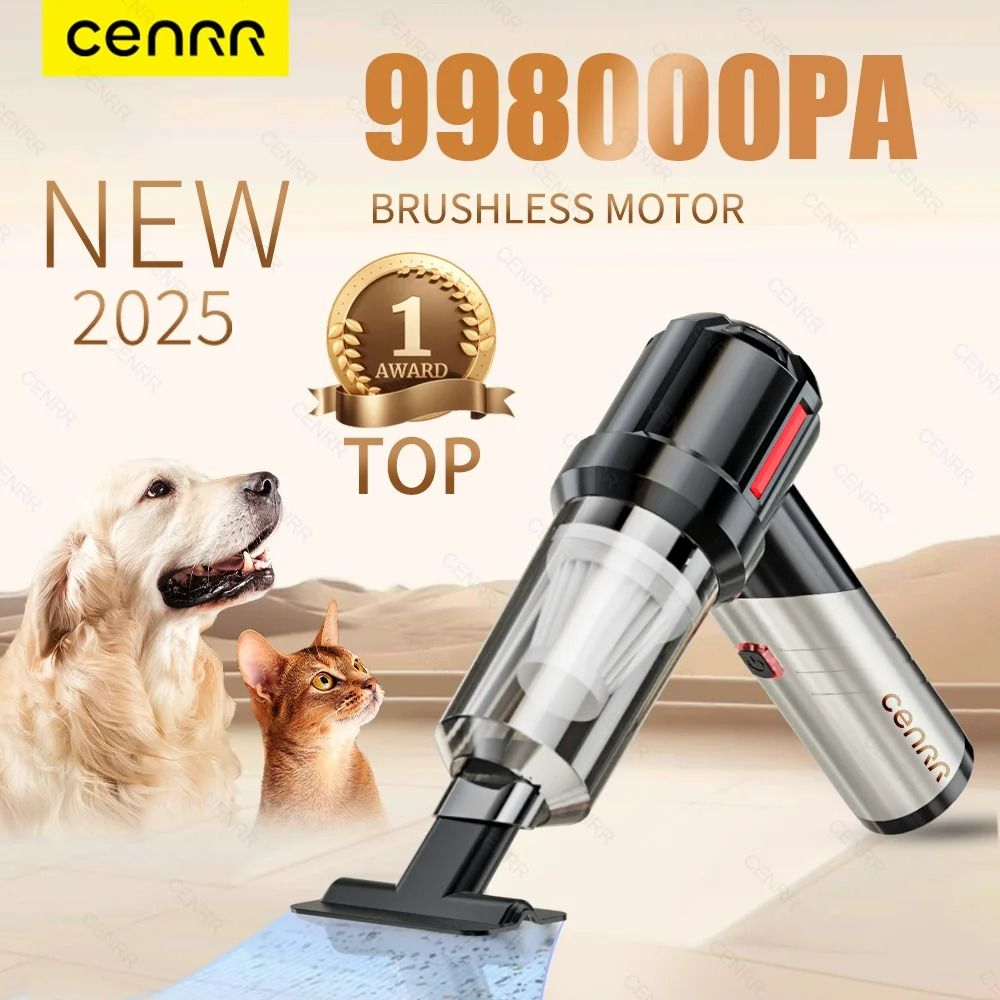High Pressure Cordless Car Vacuum Cleaner with HEPA Options