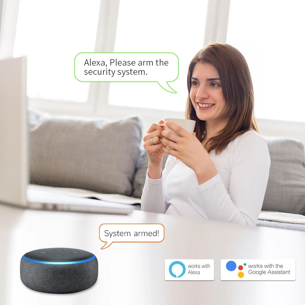Staniot 7 inch Smart WiFi 4G Home Alarm System