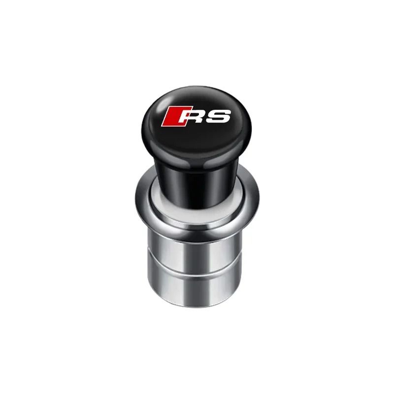 High-Contrast Automotive Emblem Cigarette Lighter