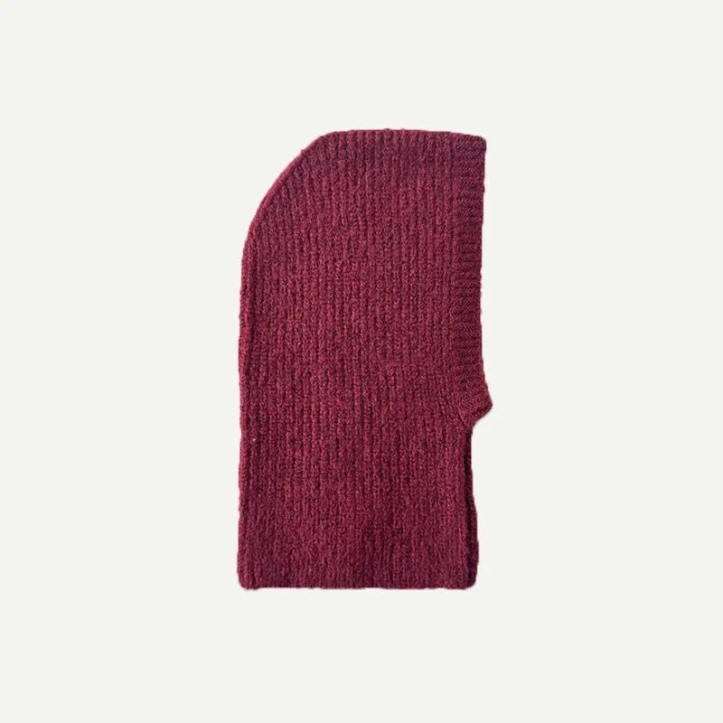 Cashmere and Alpaca-Touch Thermal Balaclava Hood
