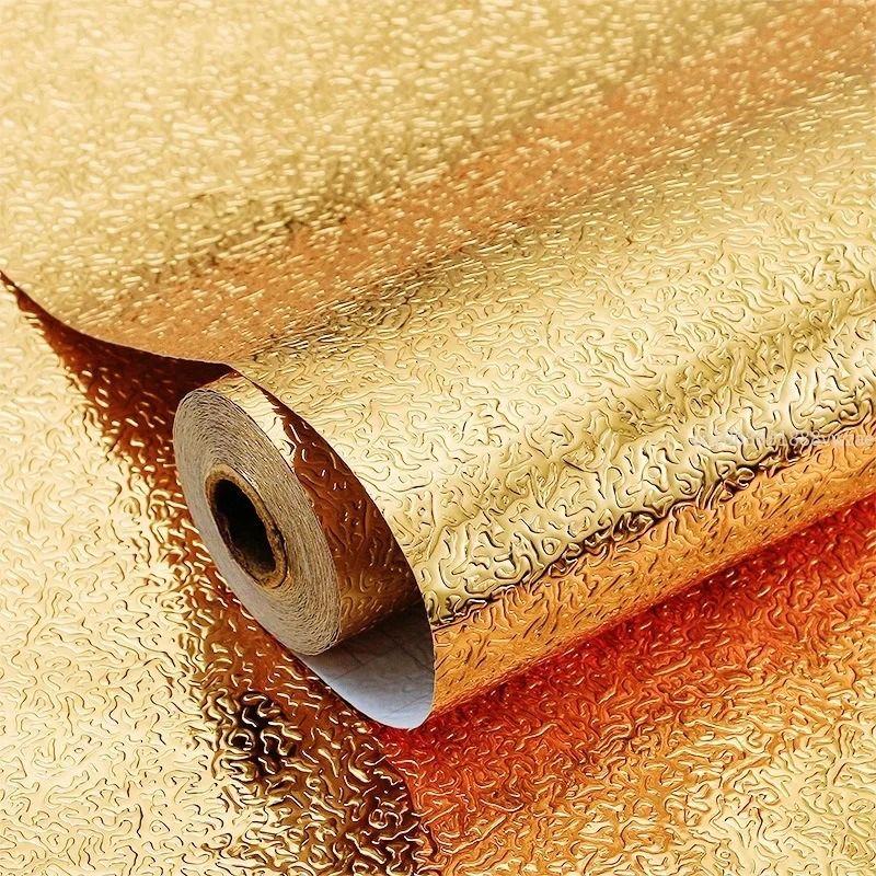 High-Temperature Self-Adhesive Aluminum Foil Paper – Waterproof and Oil-Proof Kitchen Backsplash Sticker