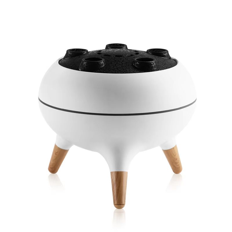 Dynamic Multi-Spray Flame Humidifier with Remote Control & Colorful LED Lights