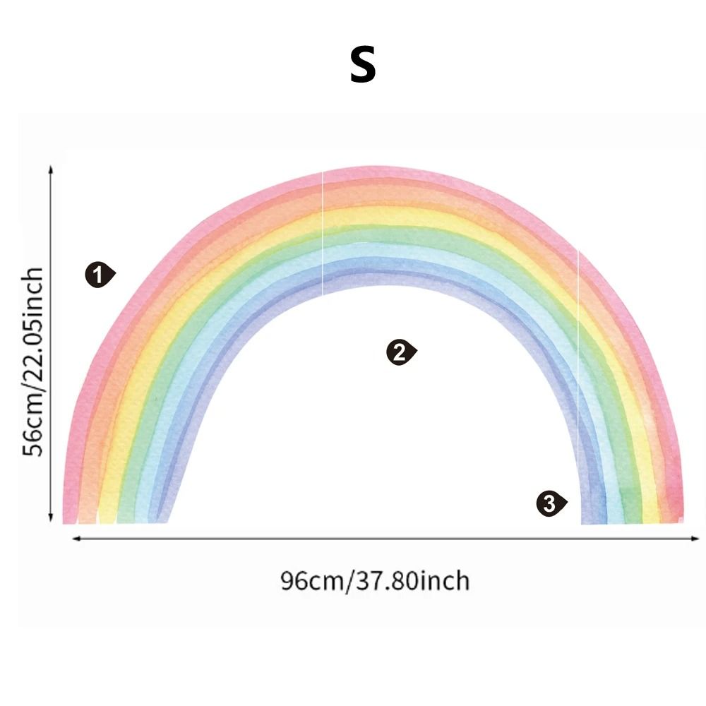 Large Pastel Rainbow Mural – High-Definition Chromatic Architectural Sculpture