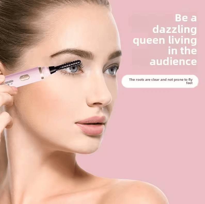 Portable Electric Eyelash Curler | USB Rechargeable Heated Beauty Tool for Long-Lasting Lash Styling