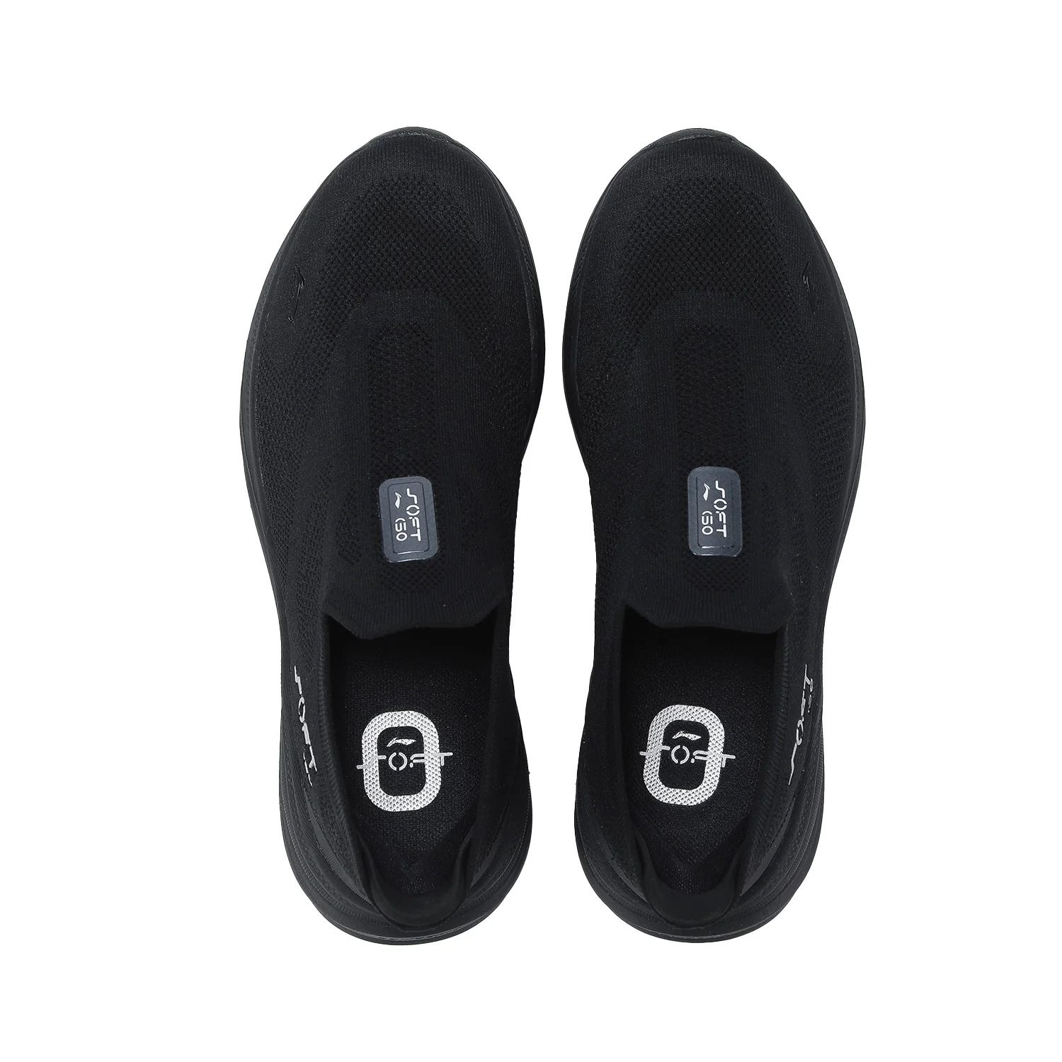 Li-Ning Mens SOFT GO 2 KNIT Slip-On Walking Shoes