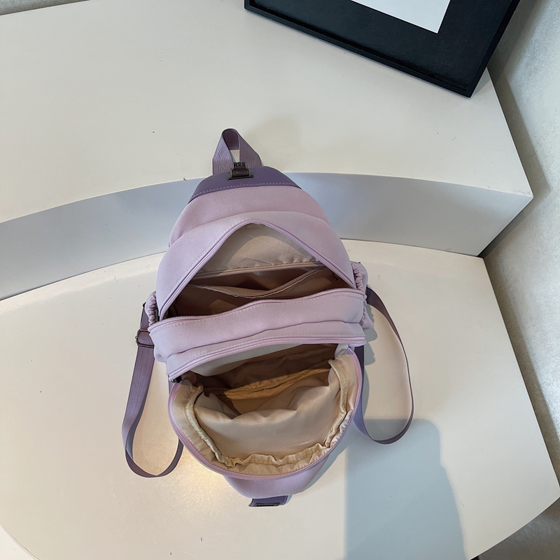Womens Anti Theft Crossbody Sling Bag Lightweight Multi Pocket Travel Chest Backpack