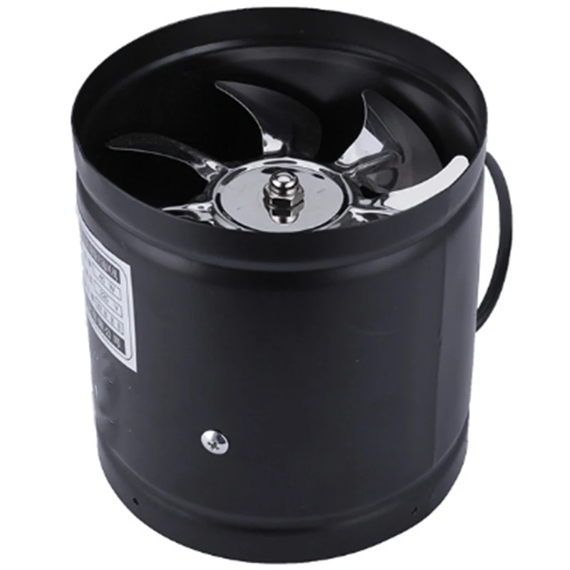 Air Ventilator Exhaust Fan for Home, Kitchen, Bathroom, and Toilet – Metal Pipe Duct Mini Extractor Fan