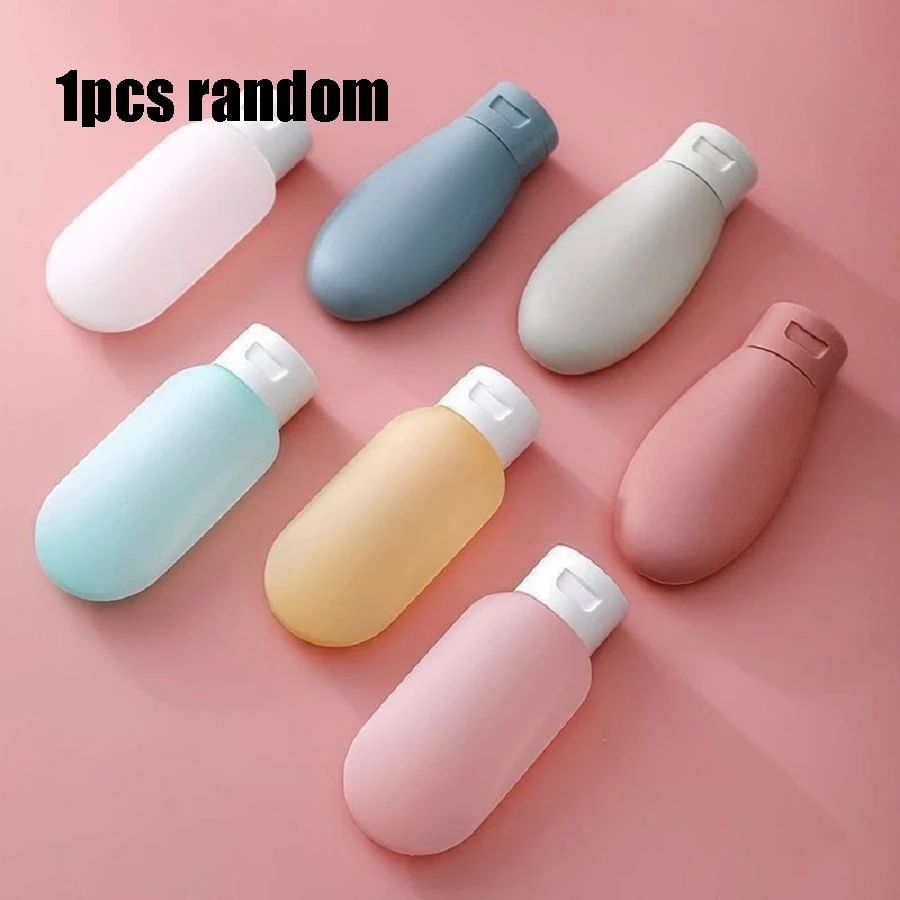TravelMate 60ml Silicone Travel Bottles – Leakproof Refillable Lotion & Shampoo Containers