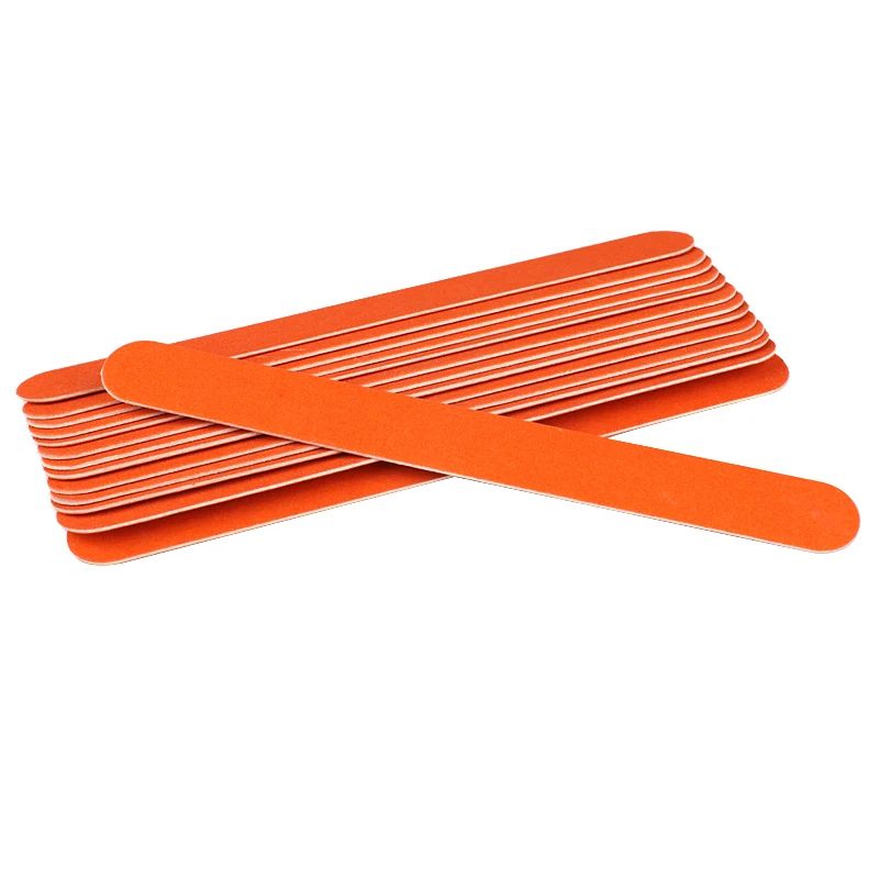 Wooden Nail Files Professional Manicure Pedicure Sanding File Set 20 Pack