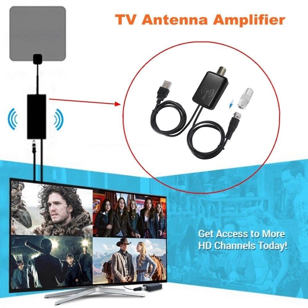 ClearWave 4K Digital TV Antenna Amplifier Signal Booster