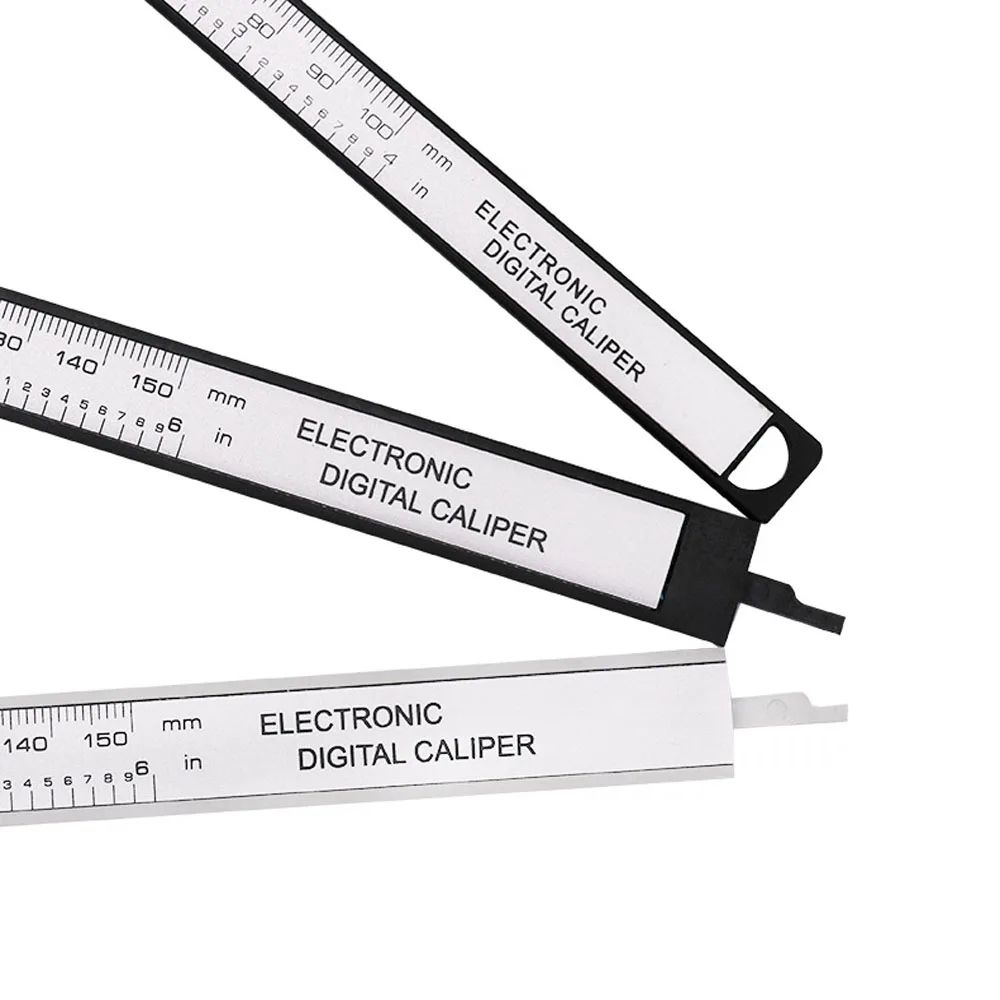 Electronic Digital Caliper Carbon Fiber, Precision Micrometer Measuring Tool with LCD Display