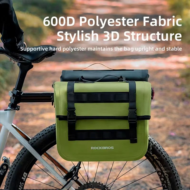 ROCKBROS 15 L Waterproof Rear Bike Rack Pannier Bag