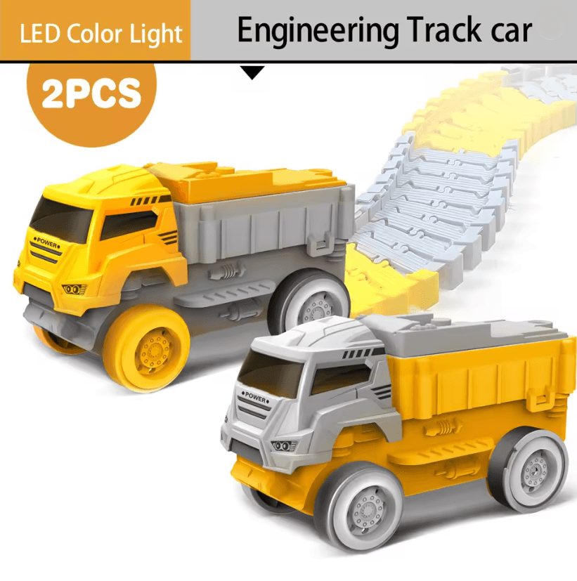 RoadFlex Electric Flexible Track Toy Childrens Interactive STEM Car Set
