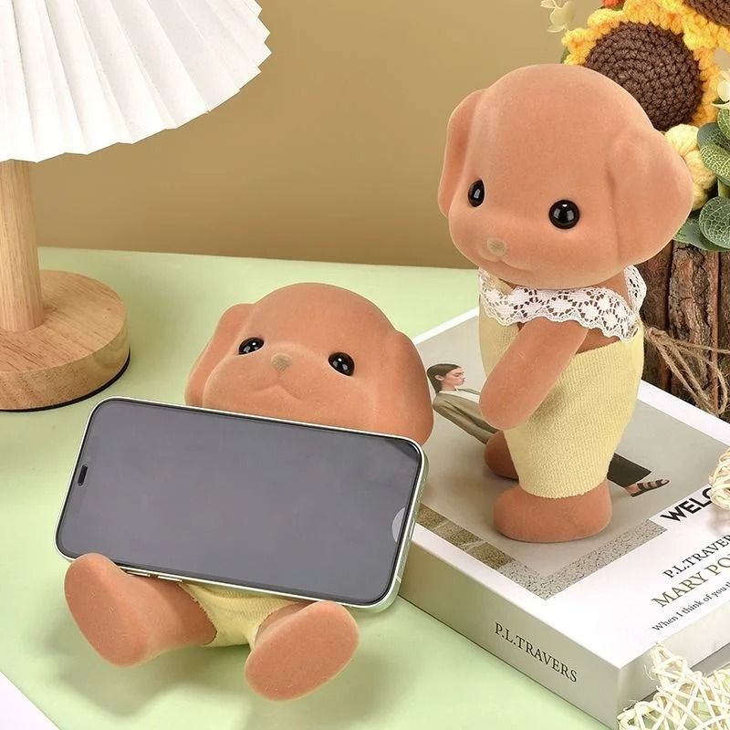 Forests Familys Animal Figure with Movable Limbs and Phone Stand Holder