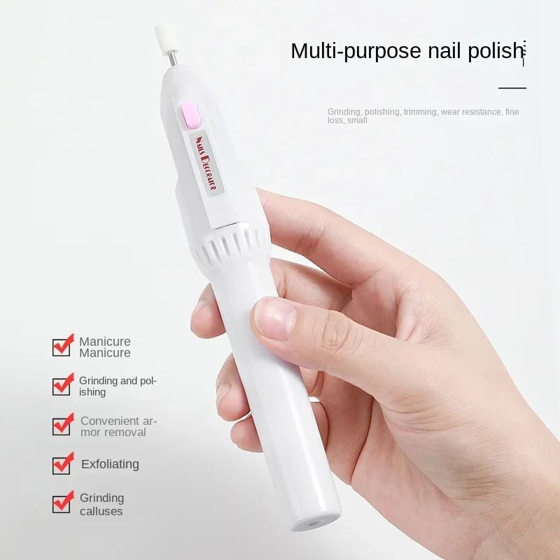 Mini Electric Nail Drill Kit for Manicure and Pedicure