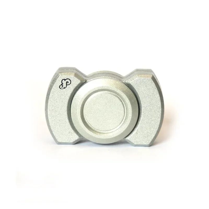3-in-1 Stainless Steel Fidget Spinner Slider Clicker - Premium Stress Relief EDC Toy