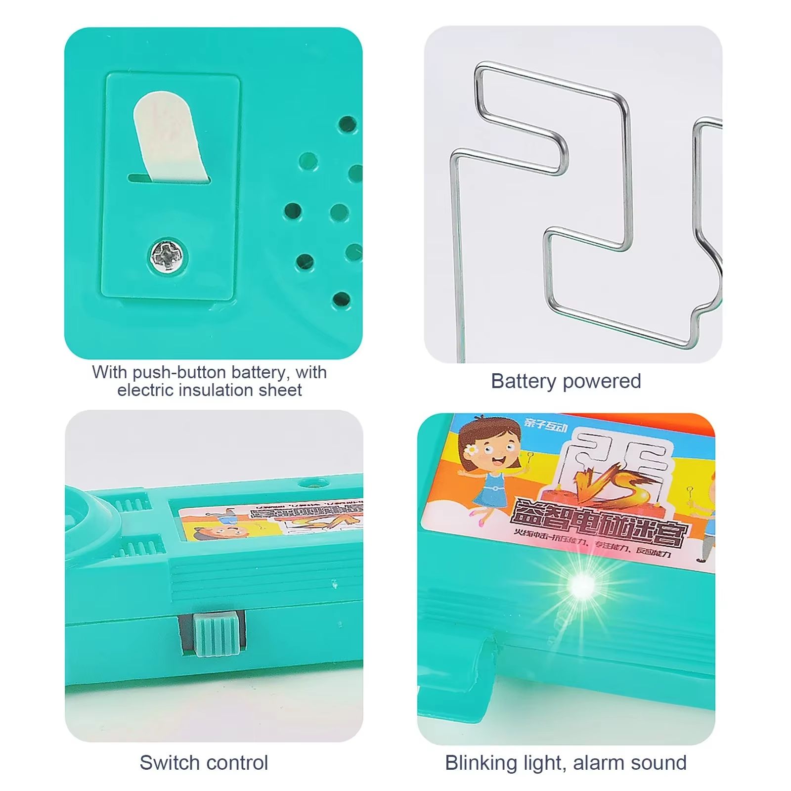 Kids Electric Touch Maze Focus Training Game