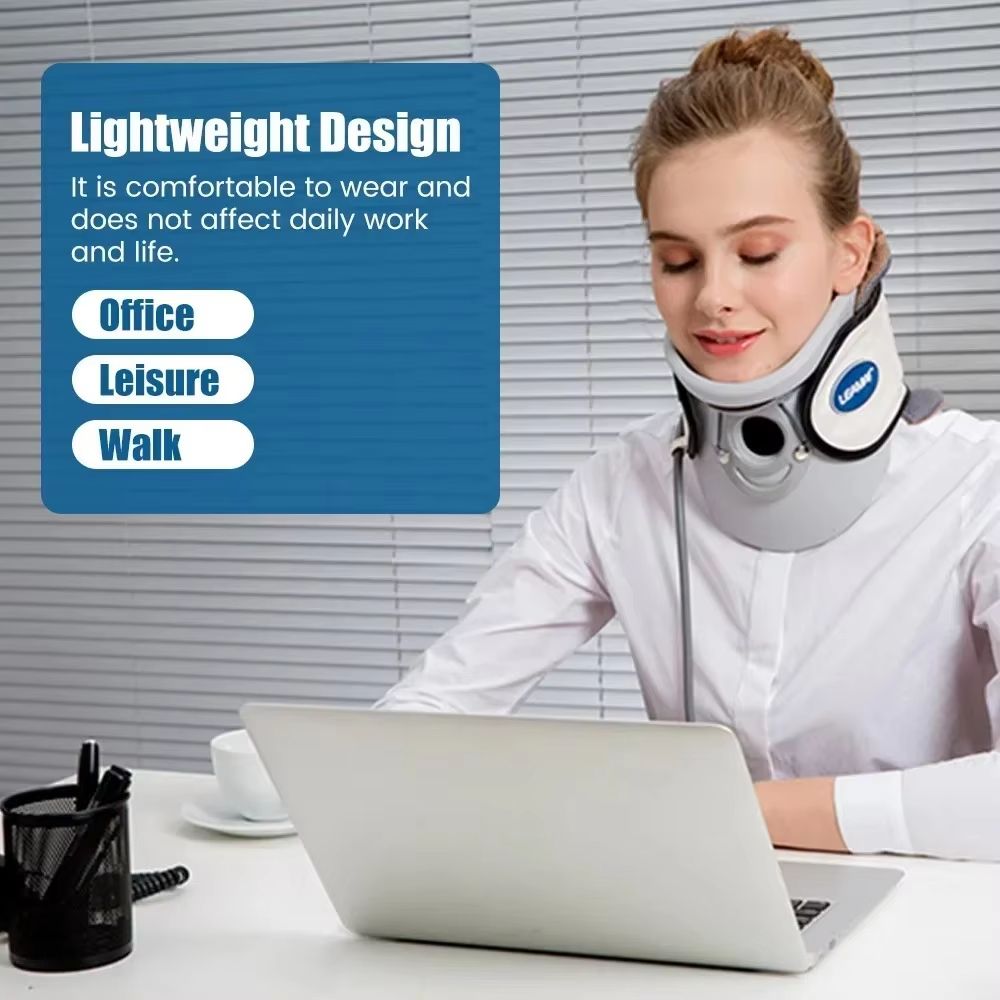 Inflatable Cervical Traction Collar – Medical-Grade Neck Support for Pain Relief & Spine Alignment
