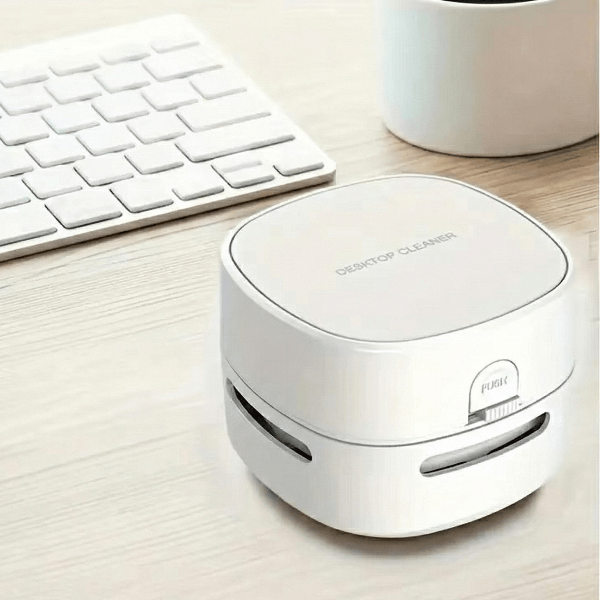 Office Desk Dust Tool, Mini Desktop Vacuum Cleaner for Car, Home Computer Cleaning