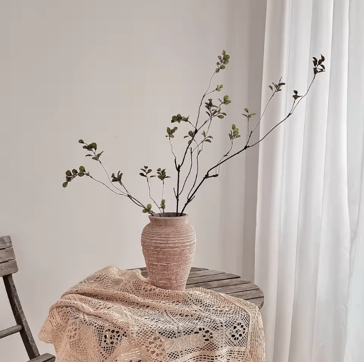 22-Inch Artificial Autumn Branches Chinese Style Faux Plant for Vase & Home Decor