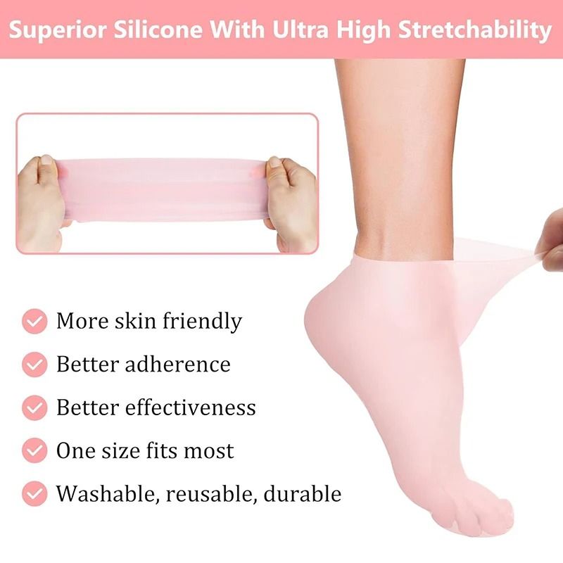 Anti Crack Intensive Hydration Foot Spa Sleeves