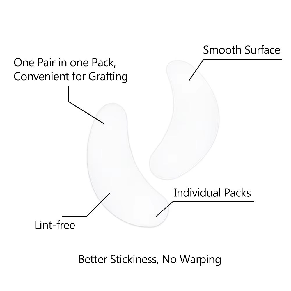 Eyelash Extension Eye Pads Under-Eye Makeup Patches 20/50/100 Pieces