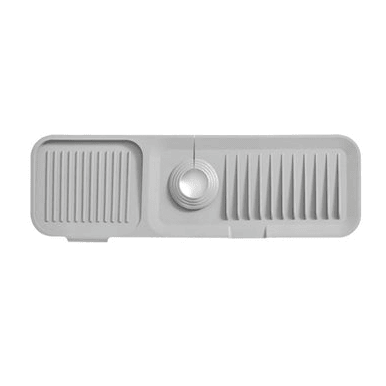 Silicone Draining Mat, Kitchen Sink Faucet Splash Guard Behind Faucet, Longer Faucet Draining Mat