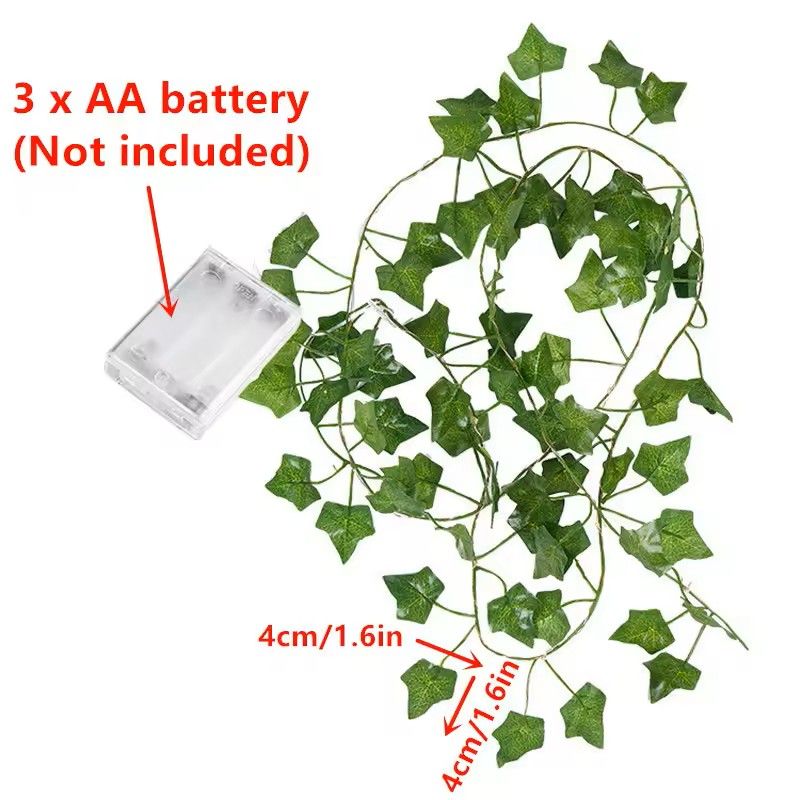 Battery Operated Ivy Vine String Lights