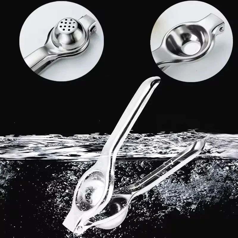 Stainless Steel Lemon Squeezer – Heavy Duty Manual Citrus Juicer Press