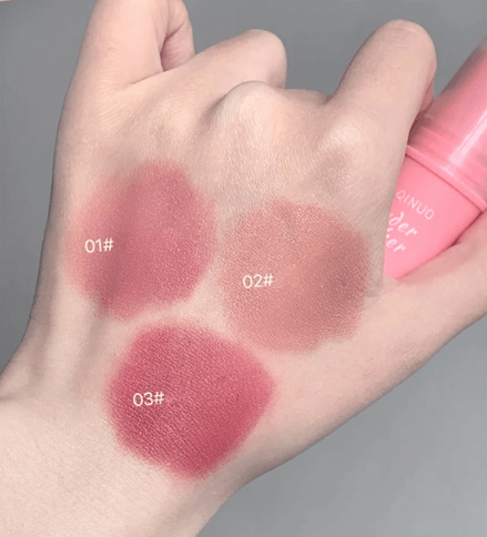 SHAQINUO Energizing Blush Stick Natural Matte Cream Glow