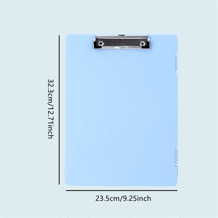 A4 Document Organizer Folder with Storage Box and Writing Board for Office Desk or School