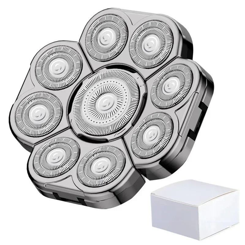 Universal Replacement Shaver & Grooming Heads – 3D to 9D Floating Cutters