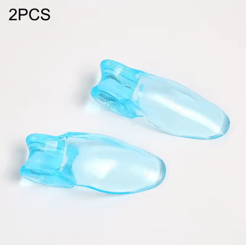 2-Piece Silicone Toe Splitter Hallux Valgus Alignment & Toe Separation Sleeves