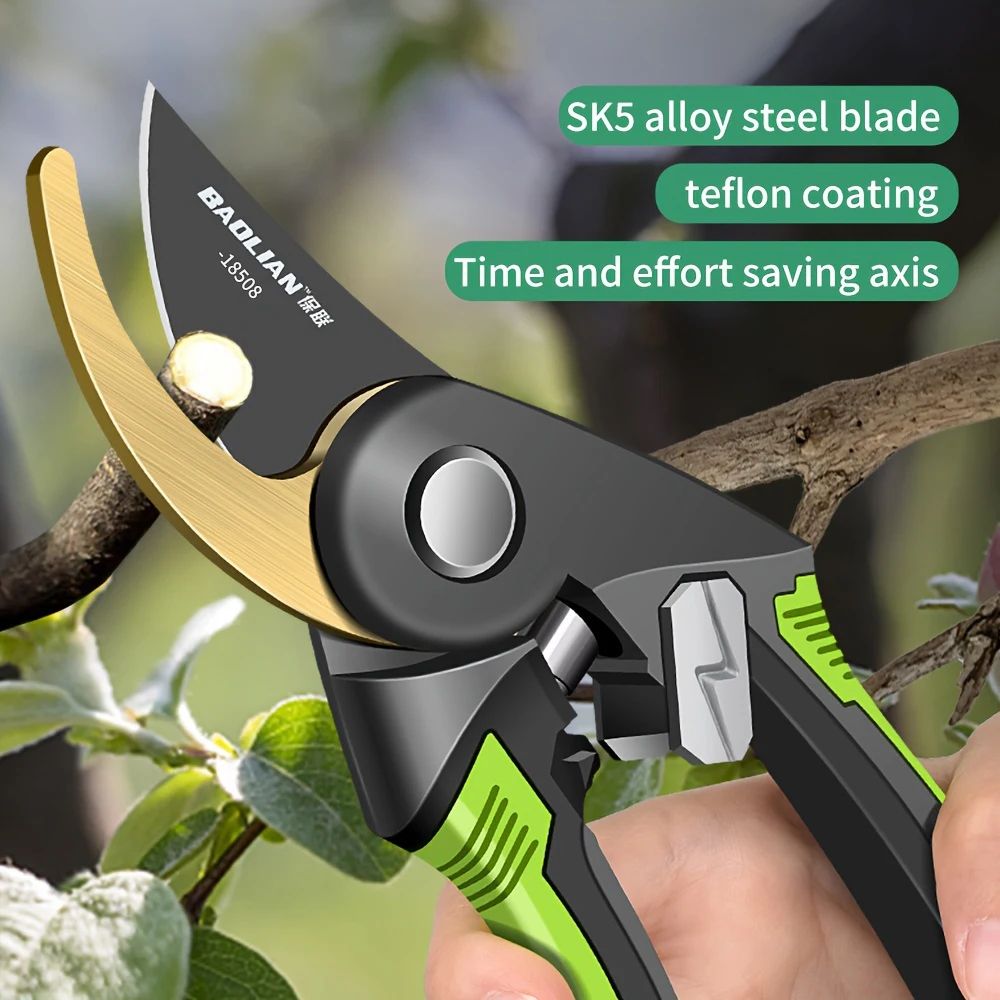Heavy-Duty Multifunctional Garden Pruning Shears Manual Trimmer