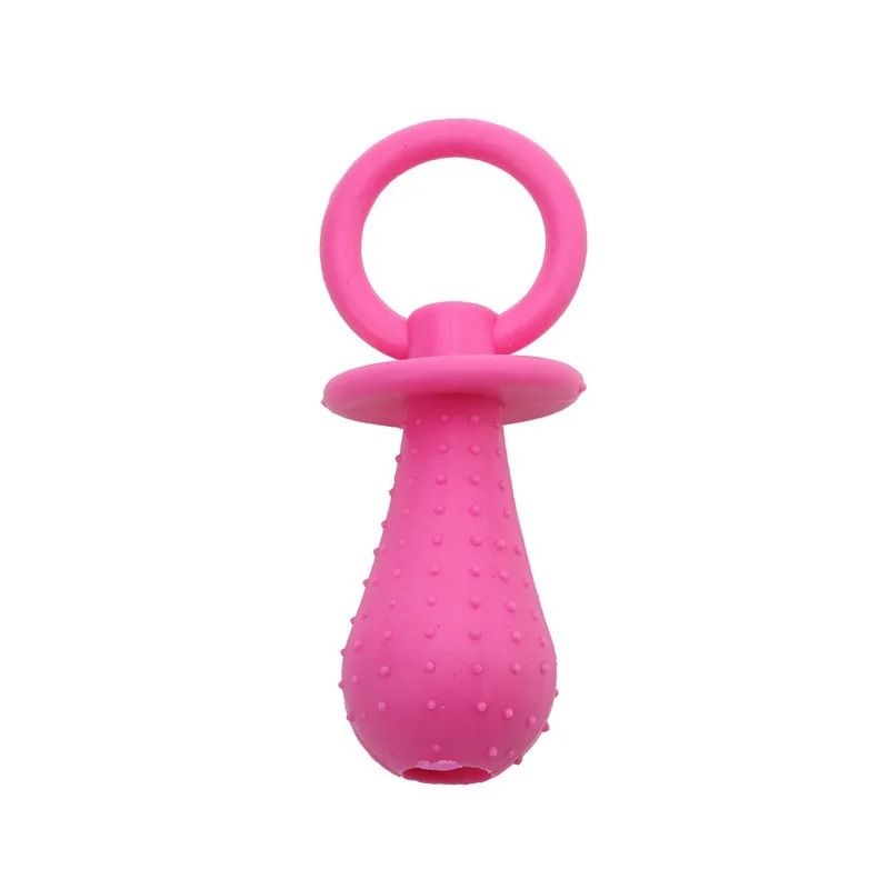 Interactive Rubber Pacifier Pet Toy