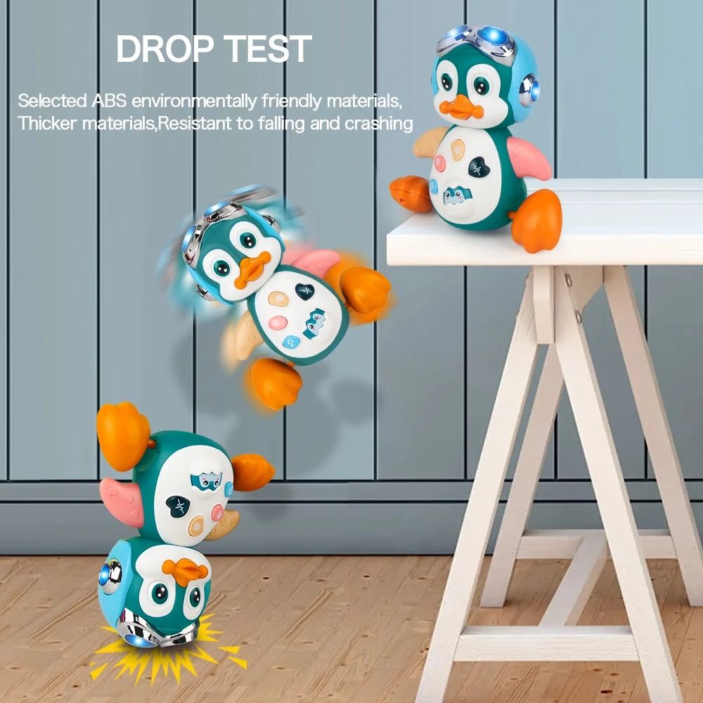 Interactive Musical Walking Penguin Toy