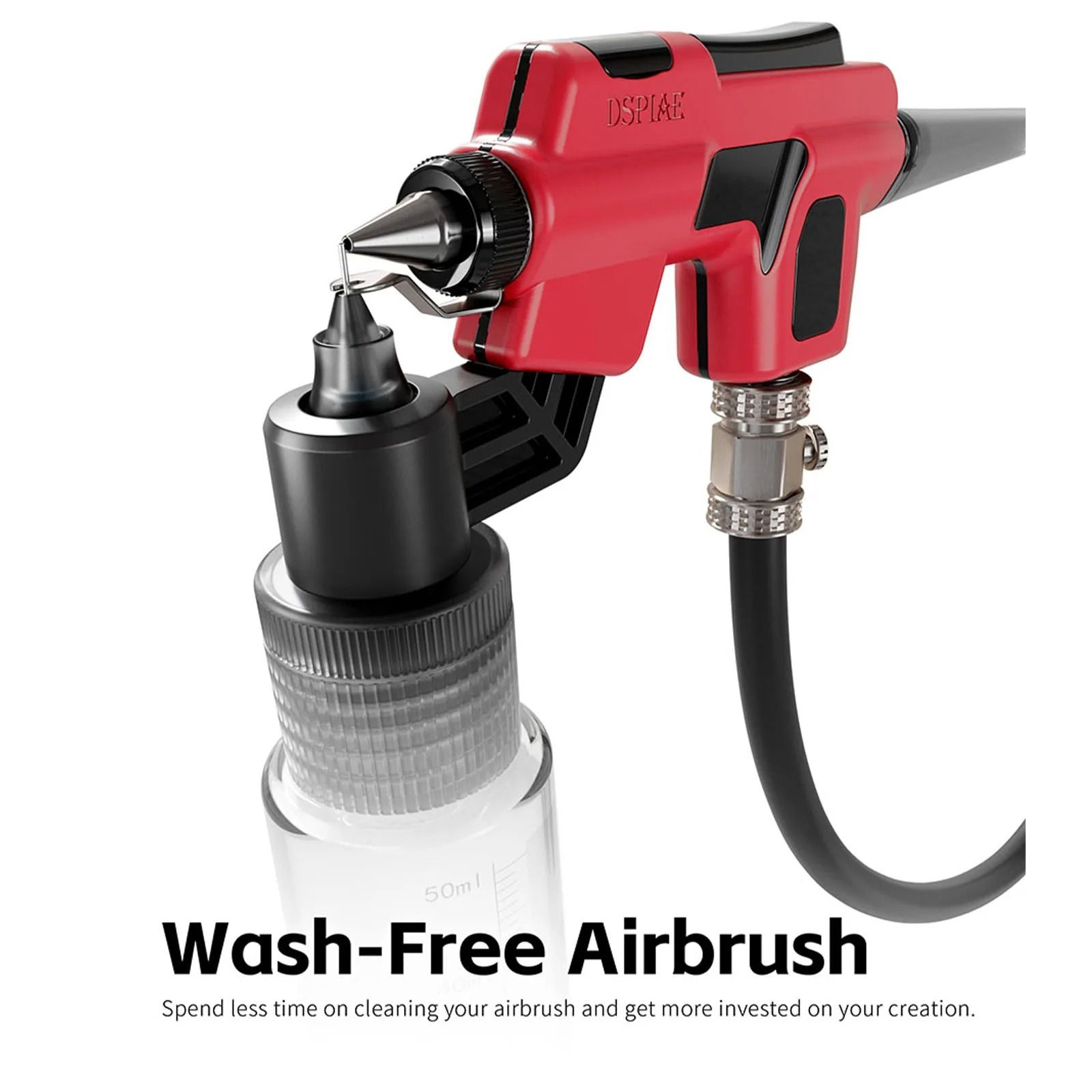 Professional Wash Free Airbrush Set