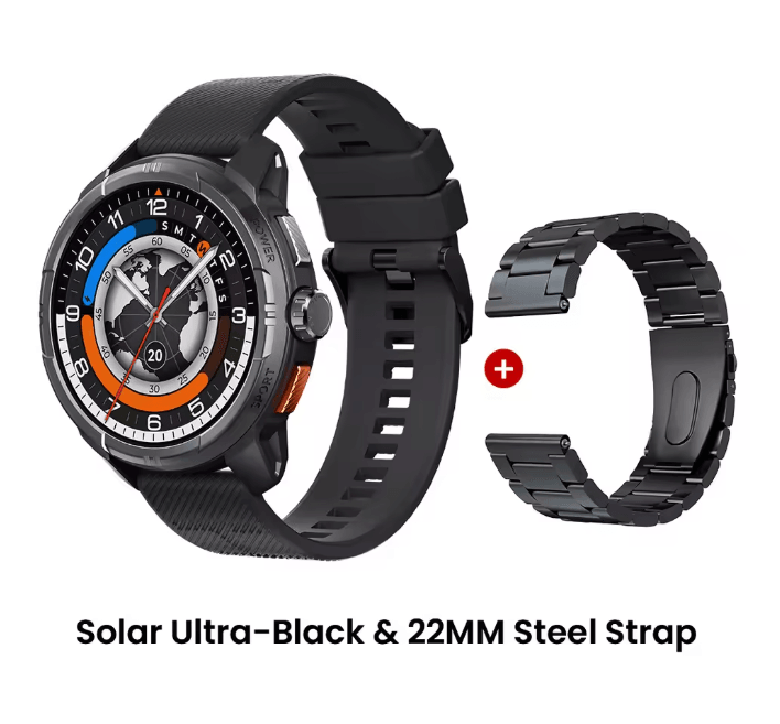 HAYLOU Solar Ultra GPS Smartwatch with AMOLED Display and Bluetooth Calling