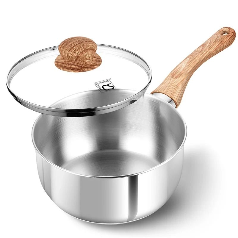 Culinary Grade Stainless Steel Saucepan System