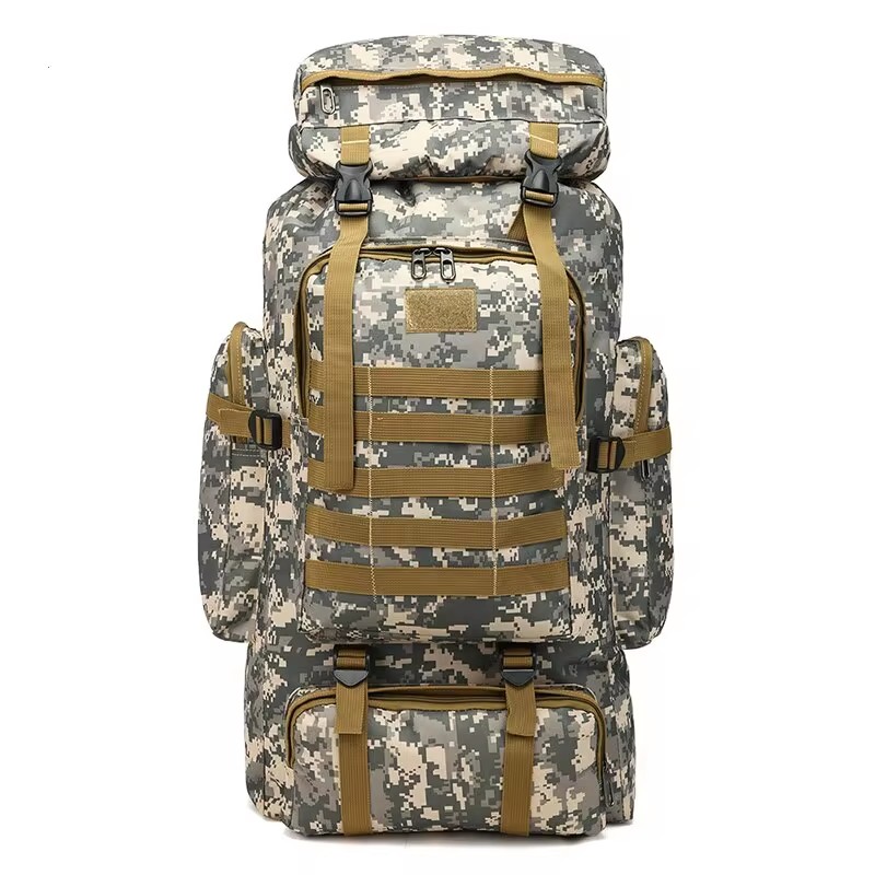 Tactical Camouflage Backpack for Men Large Waterproof Hiking & Travel Bag