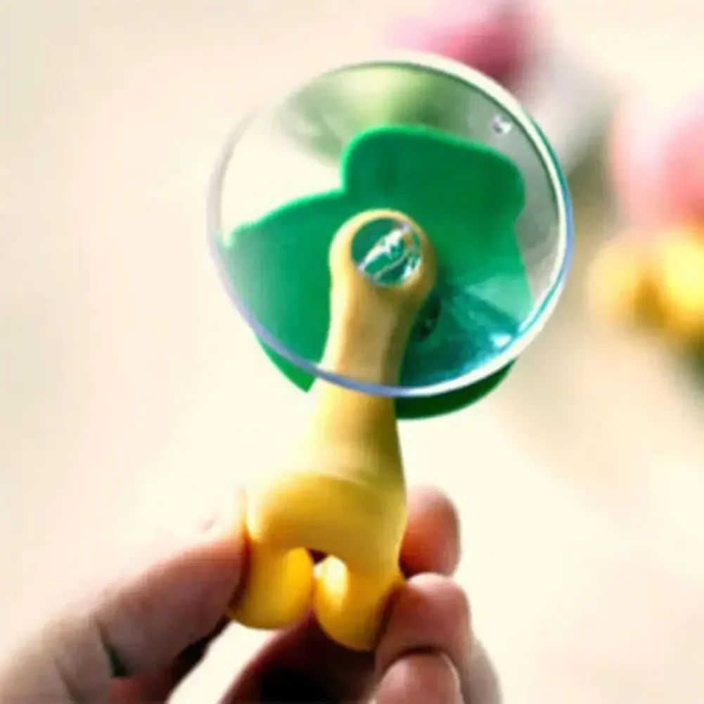 Rabbit Kids Toothbrush Holder Wall Mounted Suction Cup Toothbrush Holder