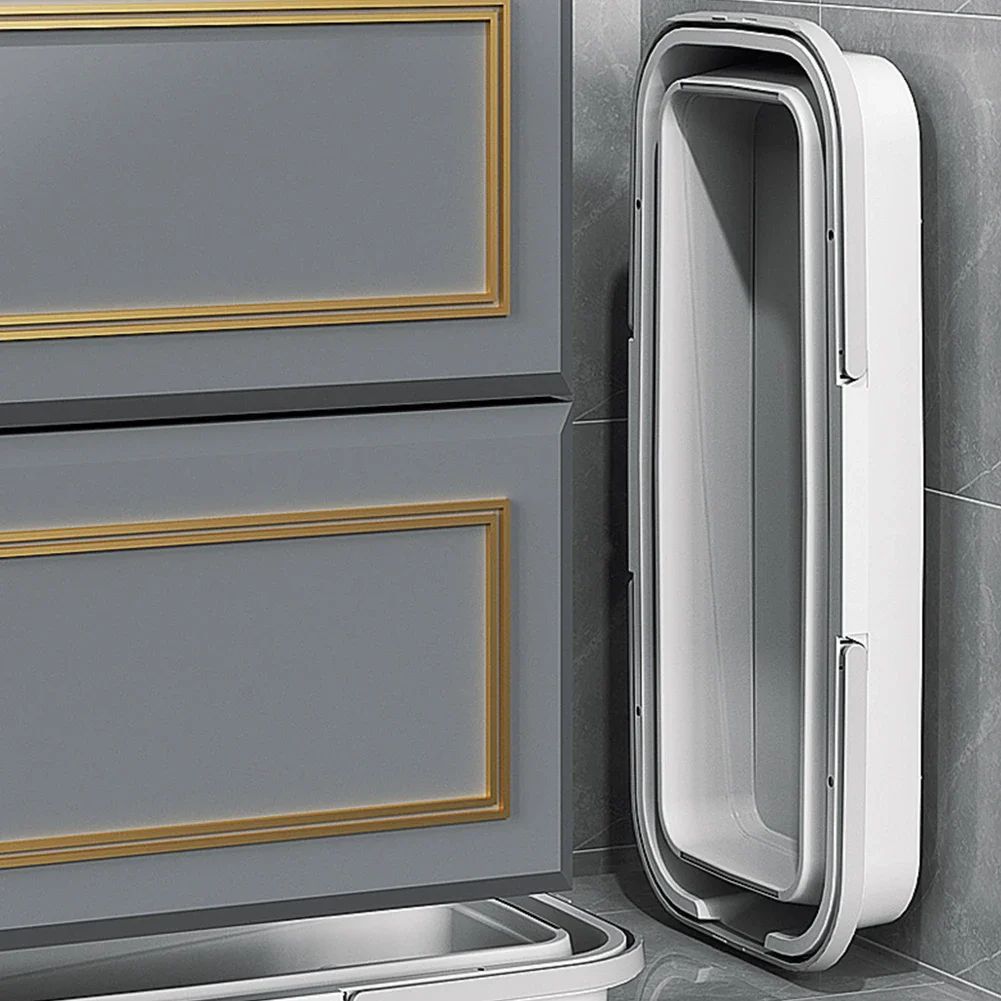 Foldable Rectangular Mop Bucket Large Laundry Washing Basin