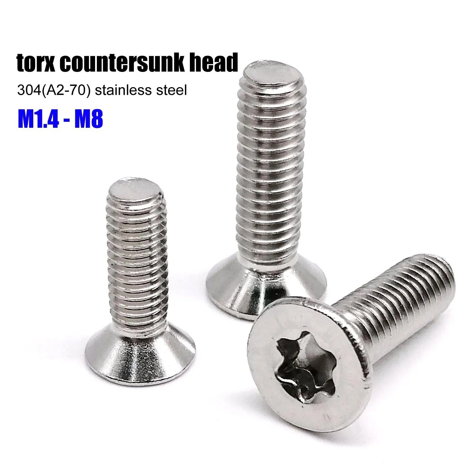 Precision Torx Flat Head Stainless Series