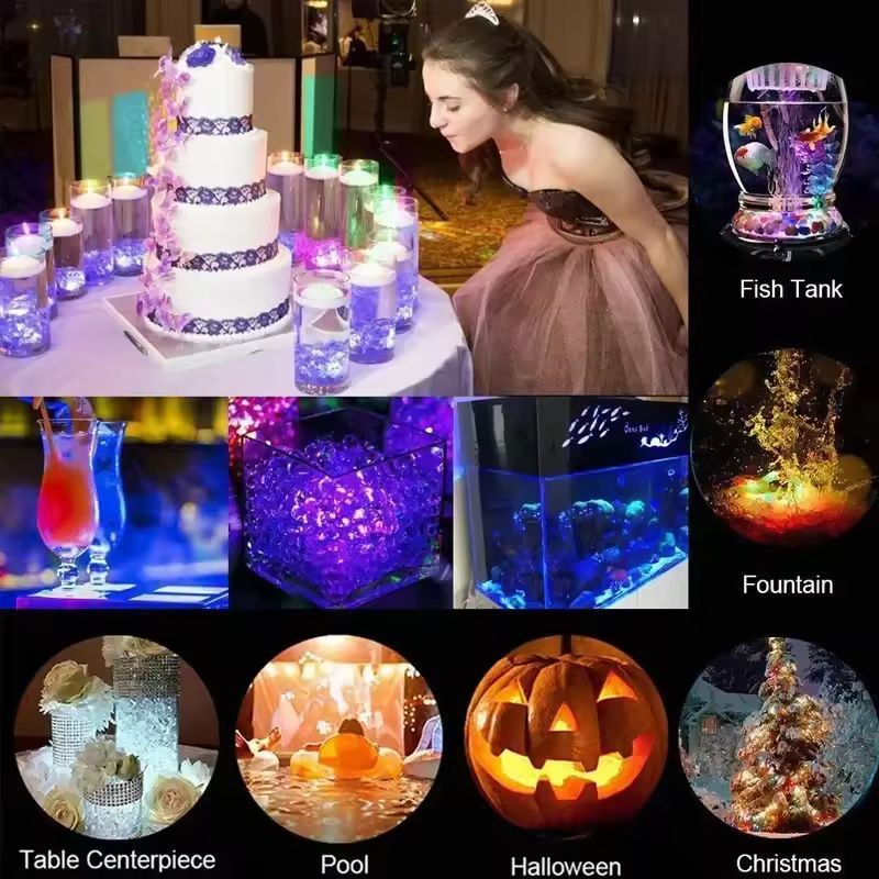 RadiantWave Under-Water RGB Ambient Light Strip (Battery-Powered & IP68 Waterproof)