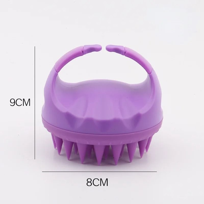 Handheld Silicone Scalp Massage and Shampoo Brush