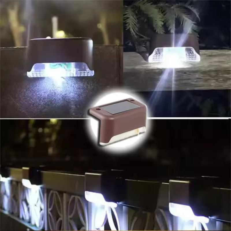 SolarGlow Elite Deck & Garden Solar Lights – Waterproof IP65 Solar Deck Light Set