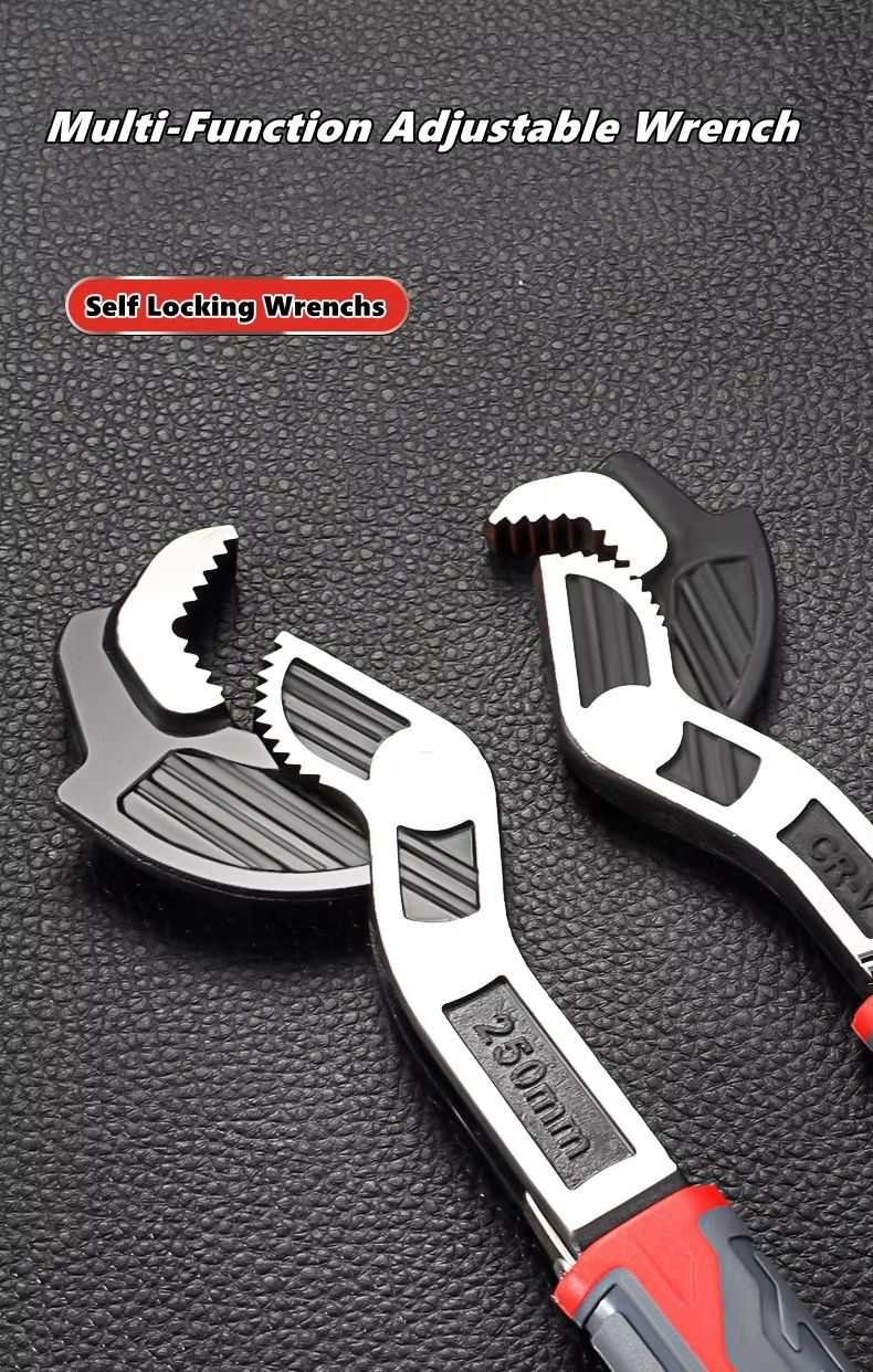 Universal Self-Locking Adjustable Wrench Set (6